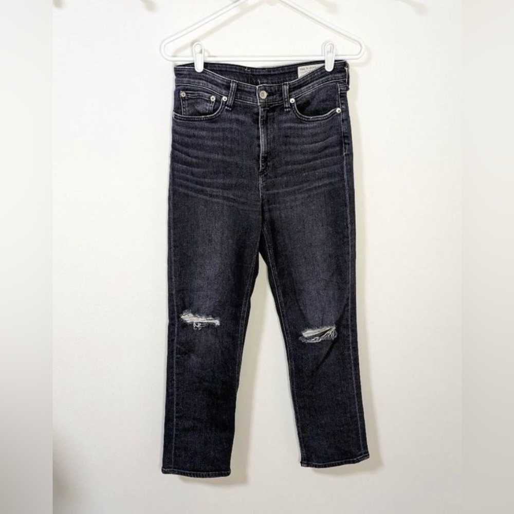 Rag and Bone Nina High Rise Ankle Cigarette Jeans- Size 28